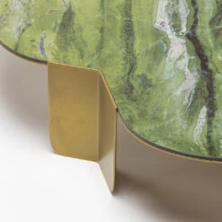 Monet Low Green & Golden Coffee Table -Slide Sales oyaj53wc6cn4jhfl41w1f2dpc9wl