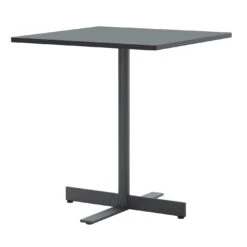 People Black Rectangular Bistro Table