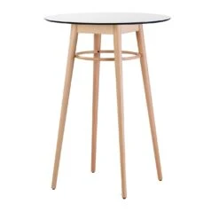Virna Natural Beech High Bistro Table