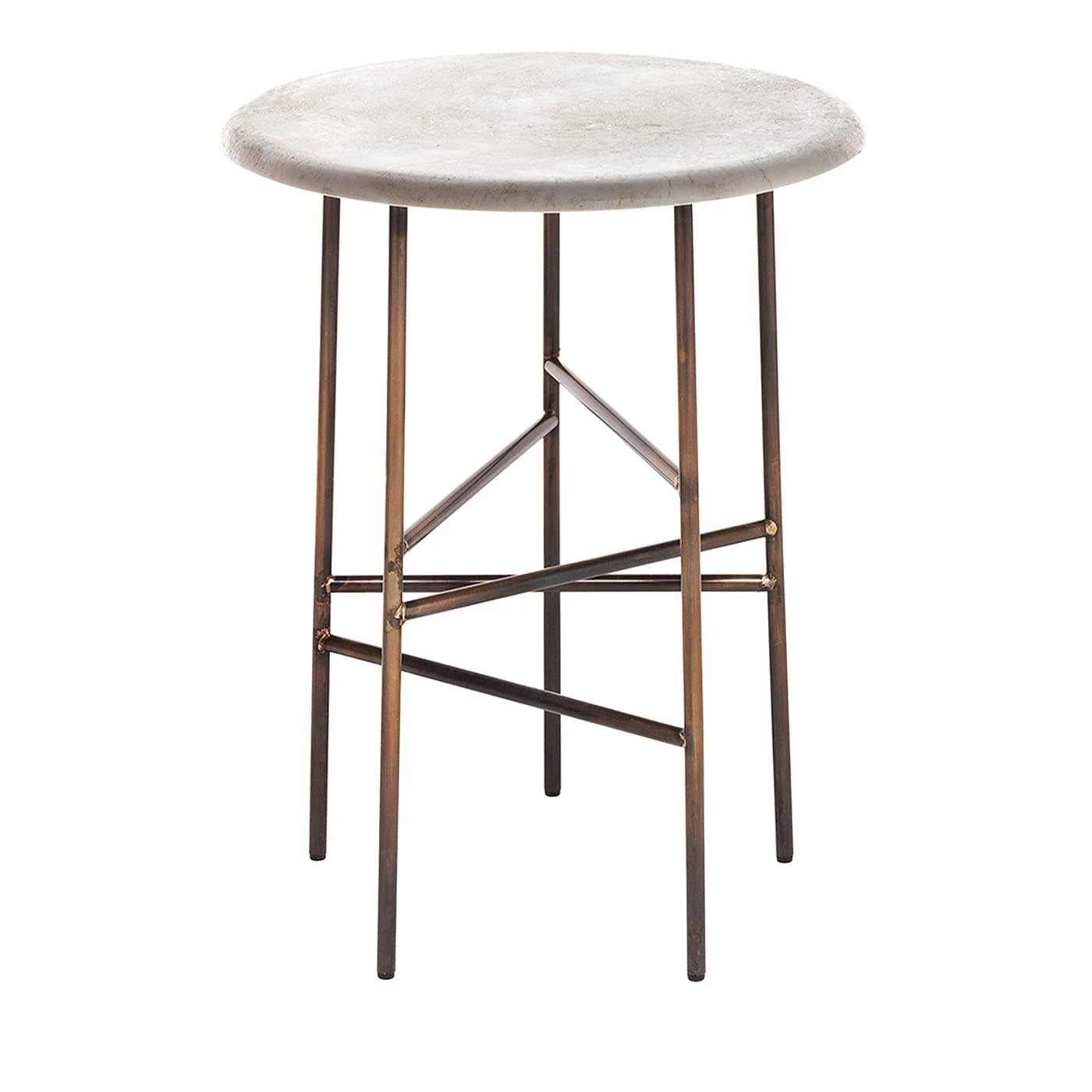 10th Star White Side Table 40 By Massimo Castagna 3 10th Star White Side Table 40 By Massimo Castagna