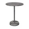 Round Double Fior Di Pesco Silvery Bistro Table