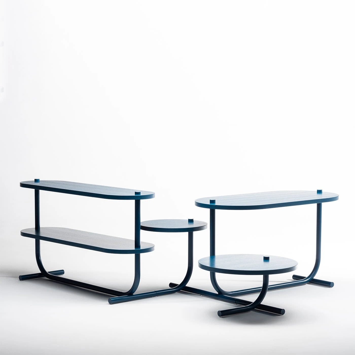 Bubalus T-SM Blue Side Table By Sovrappensiero Design Studio #1 6 Bubalus T-SM Blue Side Table By Sovrappensiero Design Studio #1 - Image 4
