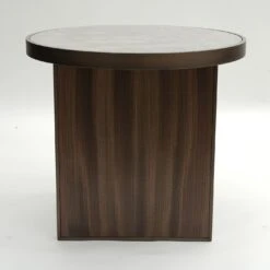 Satin Flat Zebrano Side Table -Slide Sales ujl9c2786tv47t7qi5smh9dk3pnf