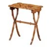 French Liberty Exotic Wood Side Table By Emile Gallè