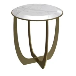 Valentine Calacatta Side Table