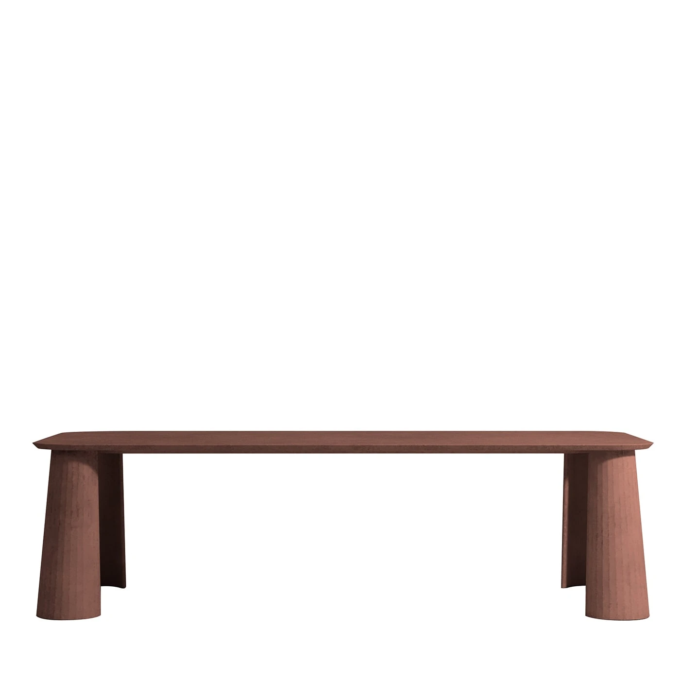 Fusto Brick Rectangular Dining Table 3 Fusto Brick Rectangular Dining Table