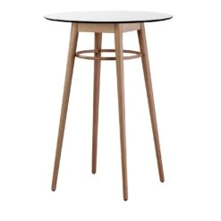 Virna Walnut Beech High Bistro Table