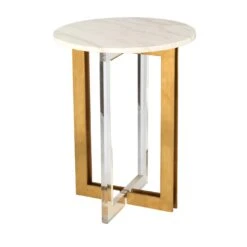 Charlton Round Side Table Marize X Badari