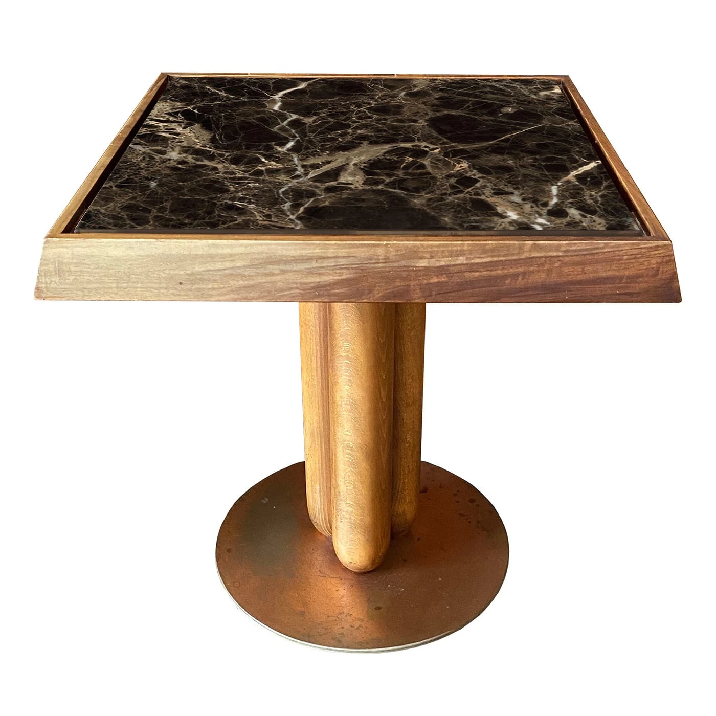 Appoggio Emperador Dark Square Coffee Table By Ferdinando Meccani 3 Appoggio Emperador Dark Square Coffee Table By Ferdinando Meccani